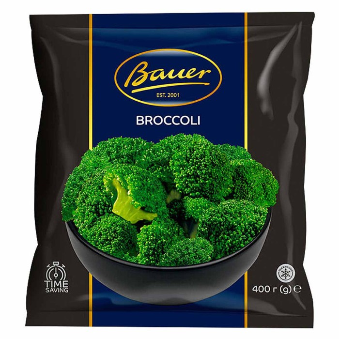 Капуста брокколи Bauer 400гр м/у
