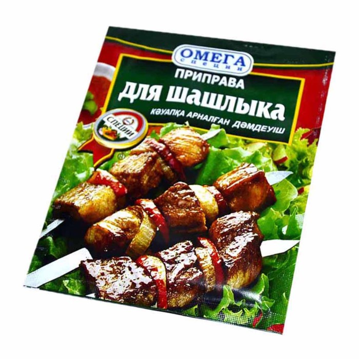 Приправа Омега для шашлыка 20гр м/у
