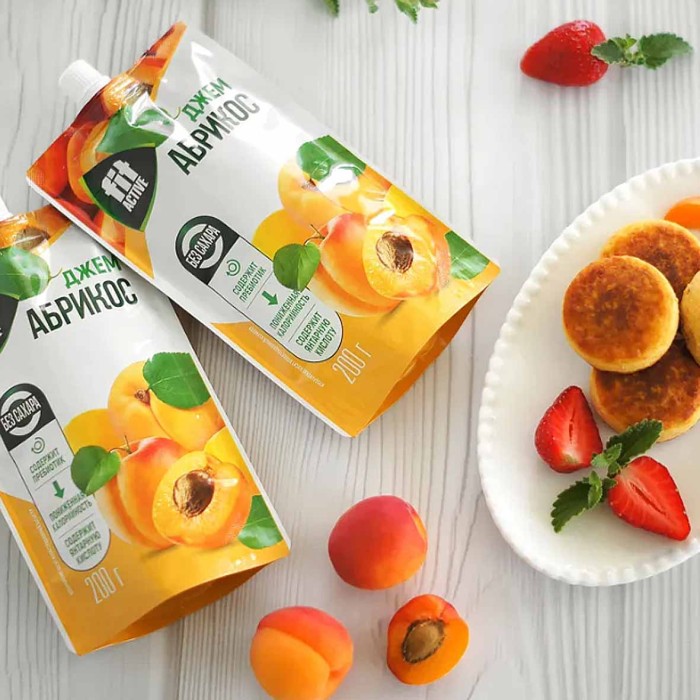 Джем FitActive Абрикос 200г д/п