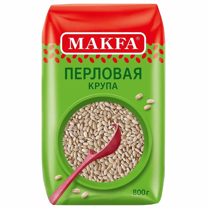Крупа перловая Makfa 800гр м/у
