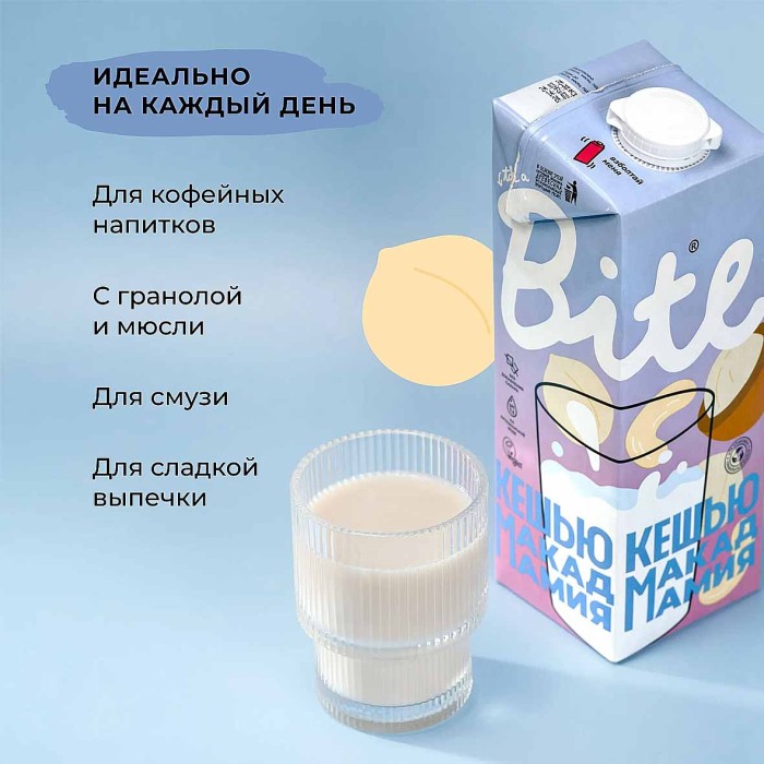 Напиток овсяный Take a Bate кешью-макадамия 1л т/п