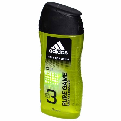 Гель для душа Adidas Man Pure Game 250мл пэт