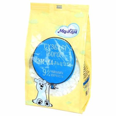 Творог Молком Ум-кальций 9% 450гр м/у