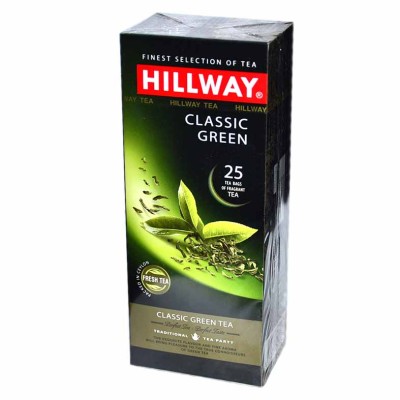 Чай Hillway Classic Green зеленый 25*2гр к/у