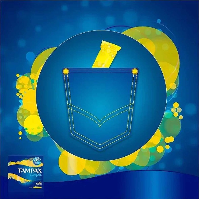 Тампоны Tampax Compak Regular Duo  с аппликатором 16шт к/у