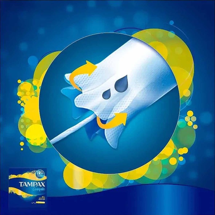 Тампоны Tampax Compak Regular Duo  с аппликатором 16шт к/у