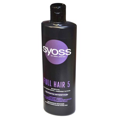 Шампунь для волос Syoss Full Hair 5 450мл пэт