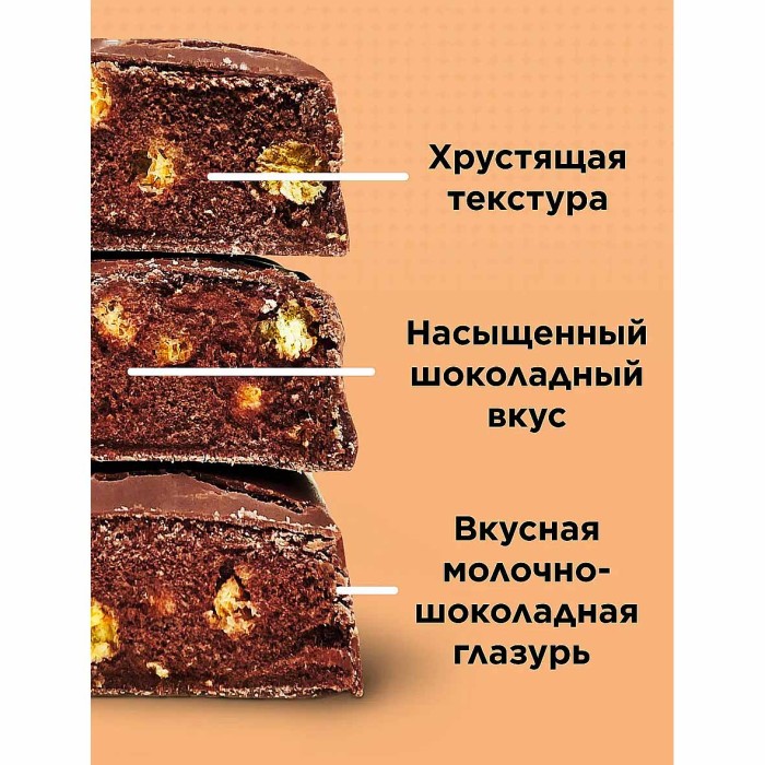 Батончик Cybermass Protein Bar шоколадный брауни 40гр м/у