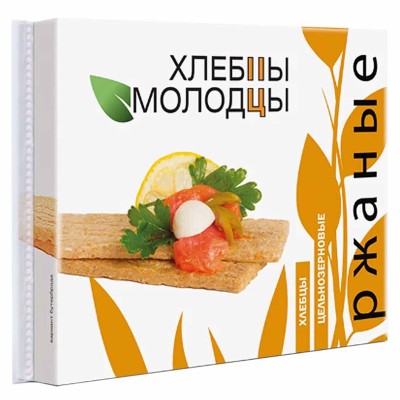 Хлебцы Хлебцы-Молодцы хрустящие ржаные 110гр м/у