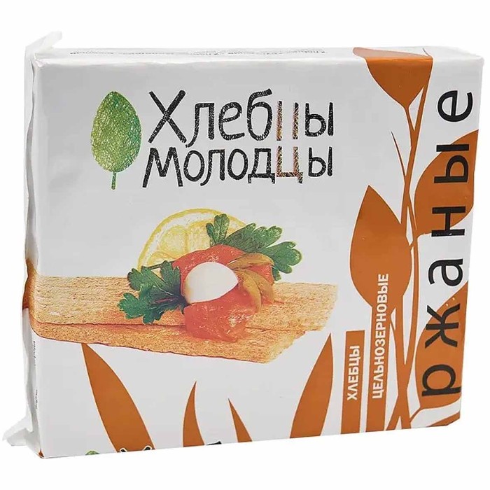 Хлебцы Хлебцы-Молодцы хрустящие ржаные 110гр м/у