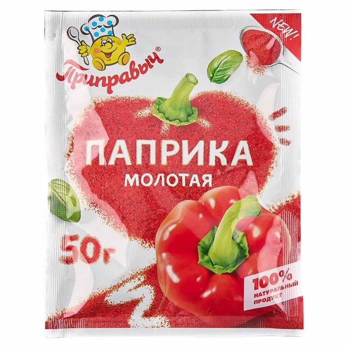 Паприка Приправыч молотоя 50гр м/у