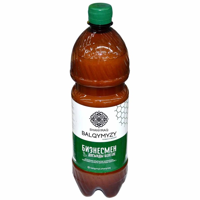 Кумыс Шанырак мягкий газ 950мл пэт