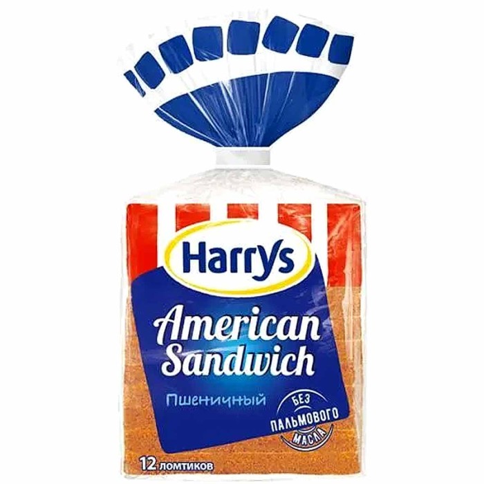 Хлеб Barilla Harry's Пшеничный 470гр м/у