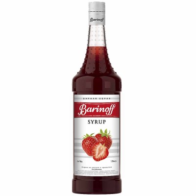 Сироп Barinoff со вкусом клубники 1л ст/б