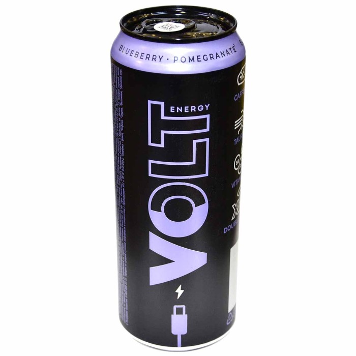 Напиток энергетический Volt Energy голубика-гранат 0,45л ж/б