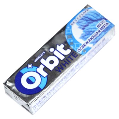 Резинка жевательная Orbit Белоснежная мята 13,6гр м/у