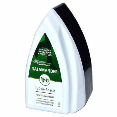 Губка для обуви Salamander для моментального блеска бесцветная