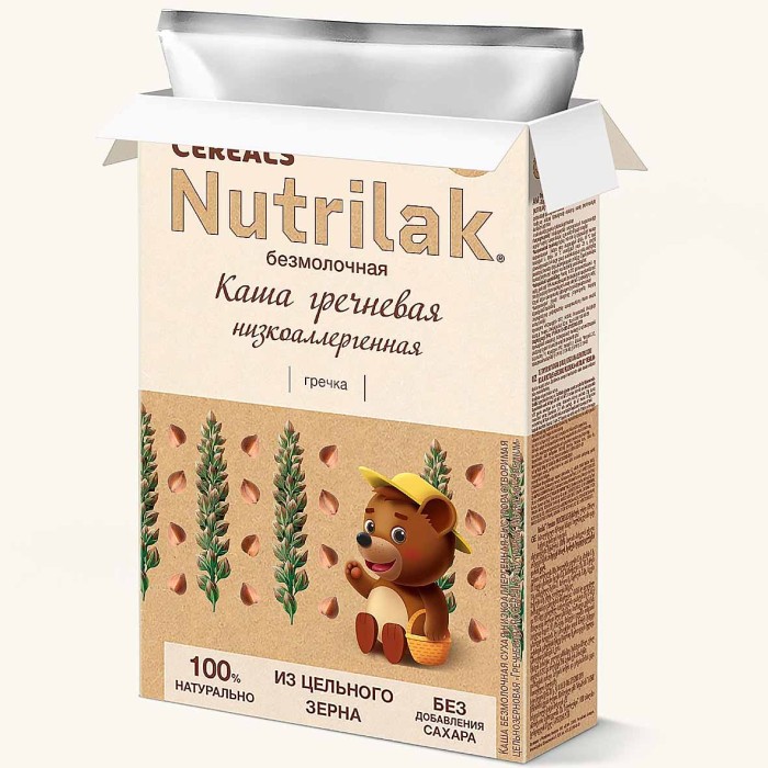 Каша Procereals гречневая безмолочная цельнозерновая с 4мес 200гр к/у