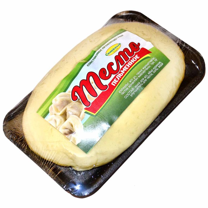 Тесто для пельменей СП