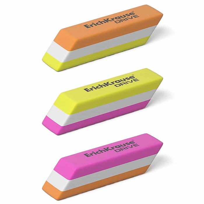 Ластик Erich Krause Drive 57*15*13мм арт35779