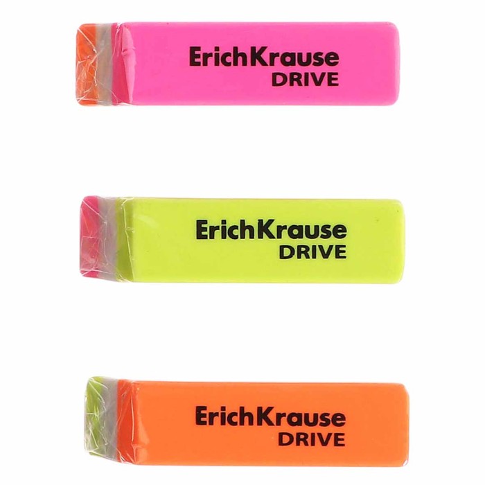 Ластик Erich Krause Drive 57*15*13мм арт35779