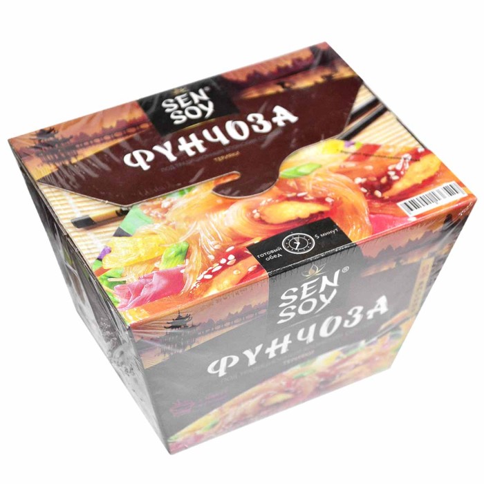 Фунчоза Sen Soy под японским соусом терияки 125гр к/у