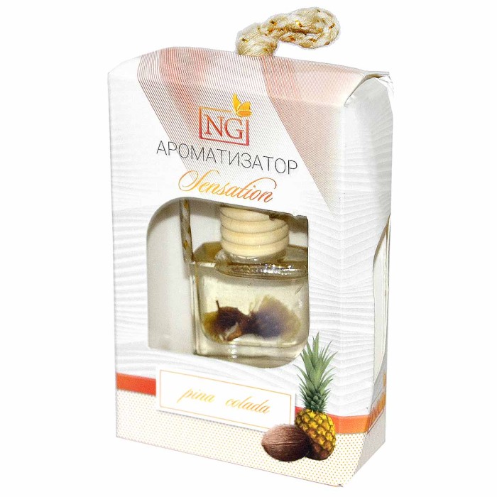 Ароматизатор для авто New Galaxy Sensation подвесной арт794-603