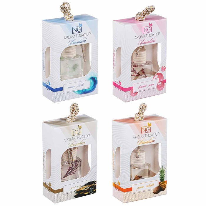 Ароматизатор для авто New Galaxy Sensation подвесной арт794-603