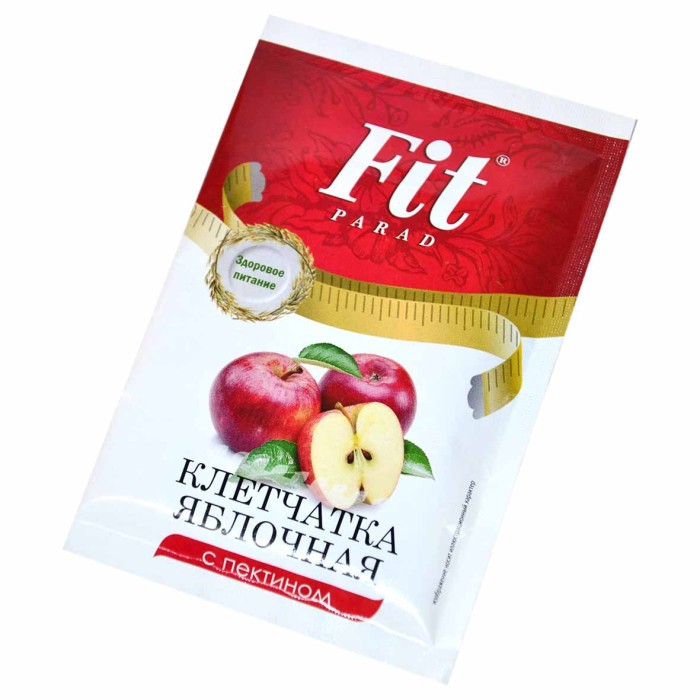 Клетчатка Fit parad яблочная с пектином 25гр м/у