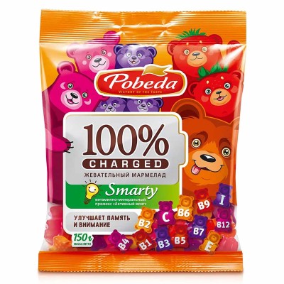 Мармелад Победа Smartty 150гр м/у