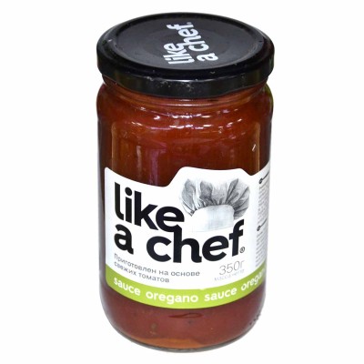 Соус Like a chef Oregano 350гр ст/б