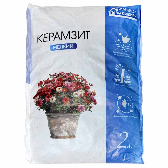 Дренаж Фазенда Сибири керамзит мелкий 2л м/у