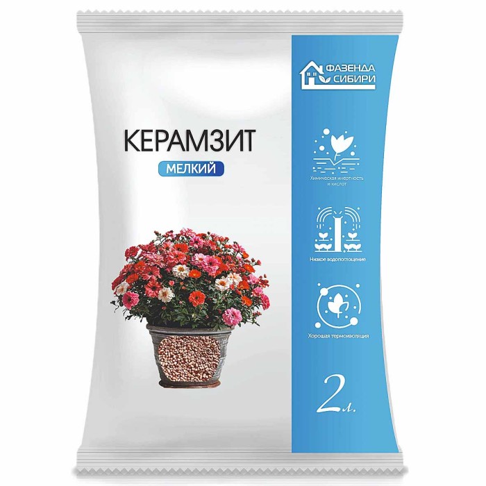 Дренаж Фазенда Сибири керамзит мелкий 2л м/у