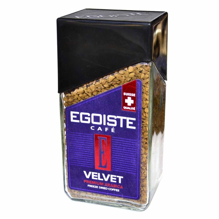 Кофе Egoiste Velvet натуральный раст 95гр ст/б
