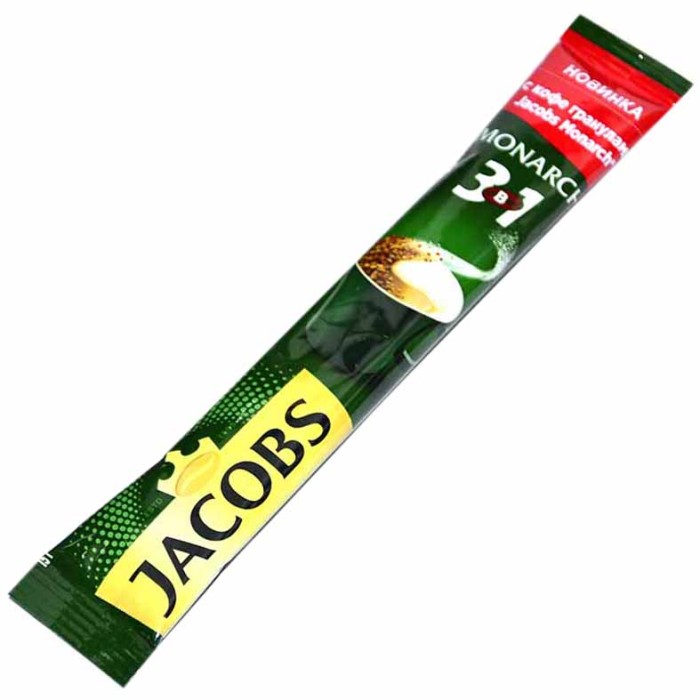 Кофе Jacobs Monarch PLus 3в1 15гр м/у