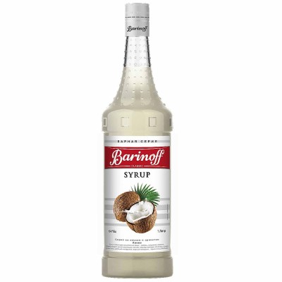 Сироп Barinoff со вкусом кокоса 1л ст/б