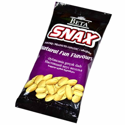 Арахис Beta Snax очищенный 50гр м/у