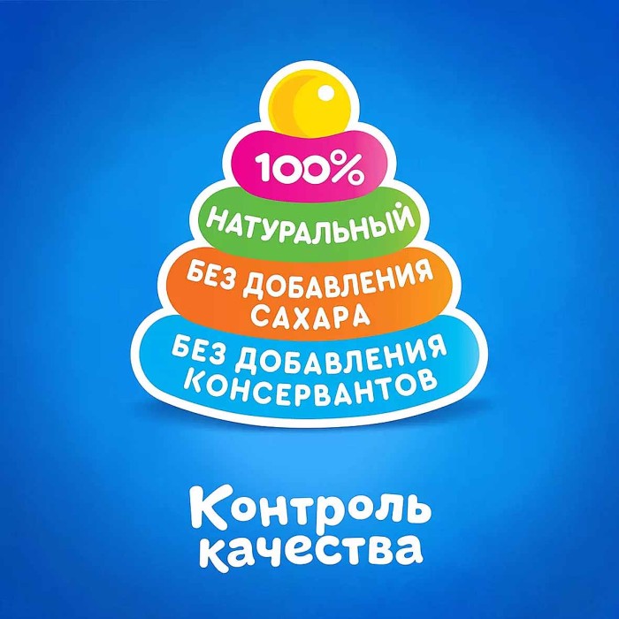 Сок Агуша яблоко-банан-клубника-киви 500мл т/п
