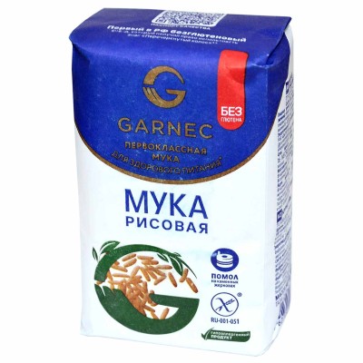 Мука Garnec рисовая 500гр м/у