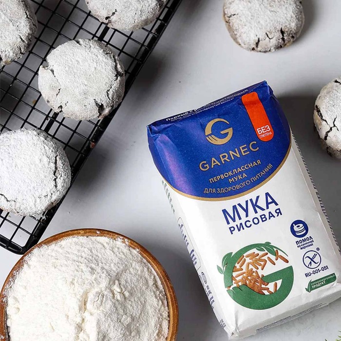 Мука Garnec рисовая 500гр м/у