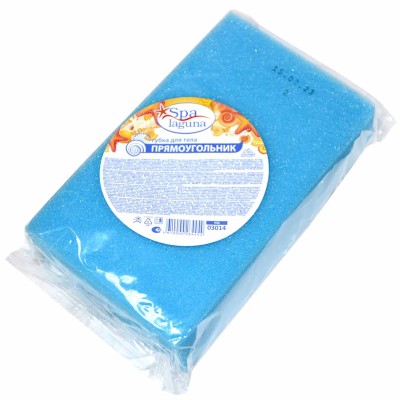Губка для тела Laguna Spa прямоугольник 1шт