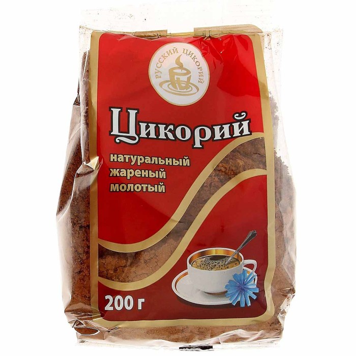 Цикорий Русский молотой натуральный 200гр м/у