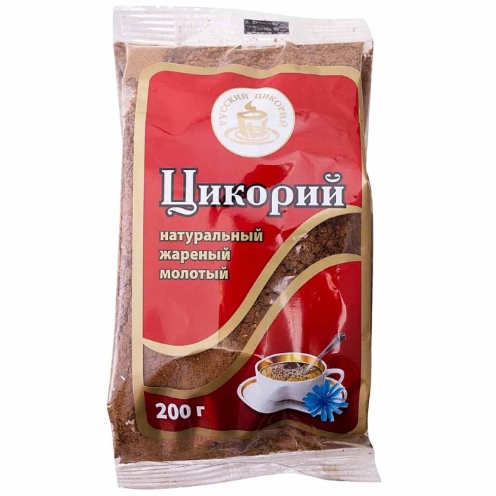 Цикорий Русский молотой натуральный 200гр м/у