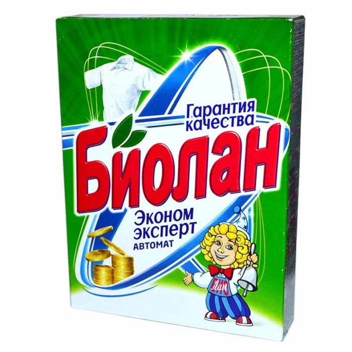 Порошок для стирки Биолан Эконом Эксперт автомат 350гр к/у