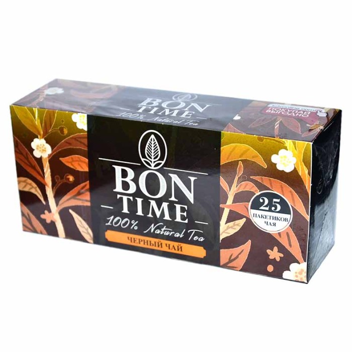 Чай Bontime черный 25*2гр к/у