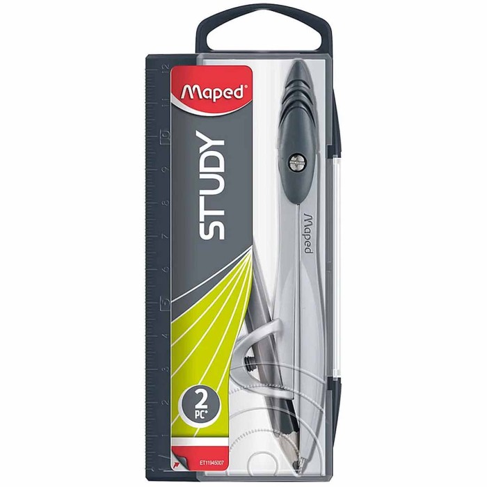 Циркуль Maped study с эргоном головкой с грифелем арт119450