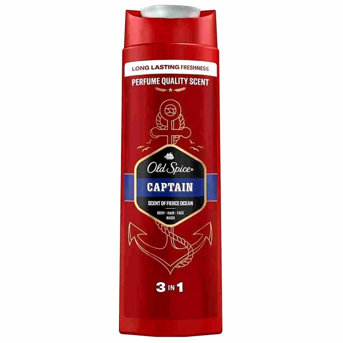 Гель для душа Old Spice Captain 2в1 400мл пэт