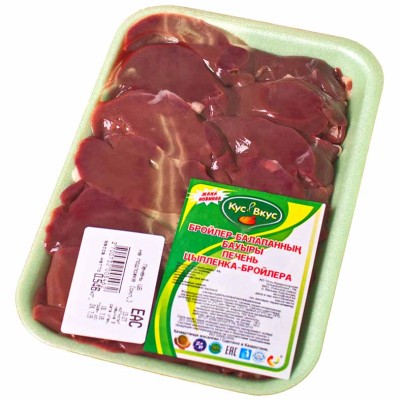 Печень цыпленка-бройлера Кус&amp;Вкус подложка охл