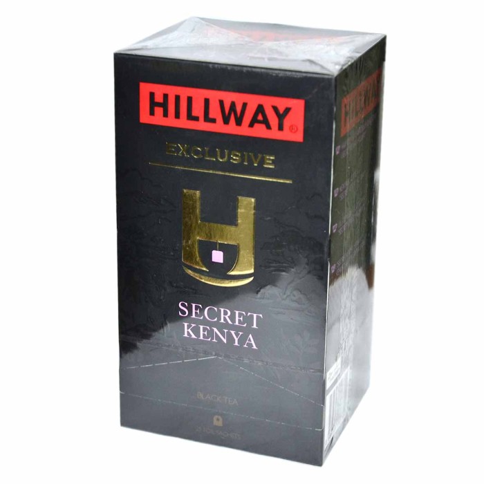 Чай Hillway Secret Kenya черный 25*2гр к/у