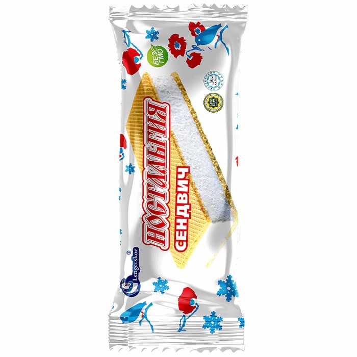 Мороженое Lengerskoe Ностальгия сендвич 80гр м/у